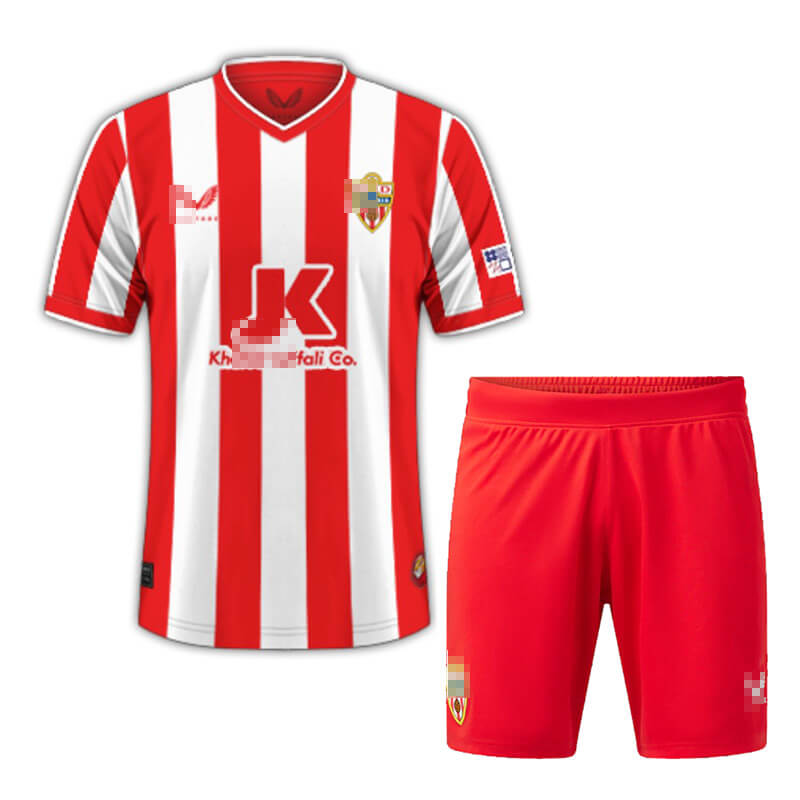 Camiseta UD Almería 2023/2024 Home Niño Kit